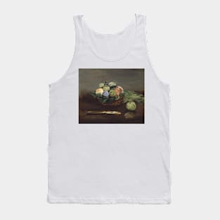 Basket of Fruit by Edouard Manet Tank Top